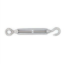5 pcs M8 304 Stainless Steel Hook & Eye Turnbuckle Hook Wire Rope Tension F6H4