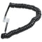 9.3" Black RJ9 Telephone Phone Modem Coil Line Cord Cable A1Y5