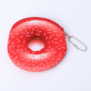 Cartoon Coin Purse Donuts Zipper Change Wallet Card Holder Student Women Gift