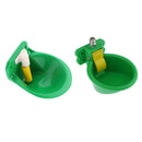 Set of 2 Automatic Goats Waterer, Plastic Sheep Drinking Water Bowl Also for
