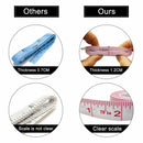 2pcs Body Measuring Ruler Sewing Cloth Tailor Tape Measure Soft Flat 79" / 200cm