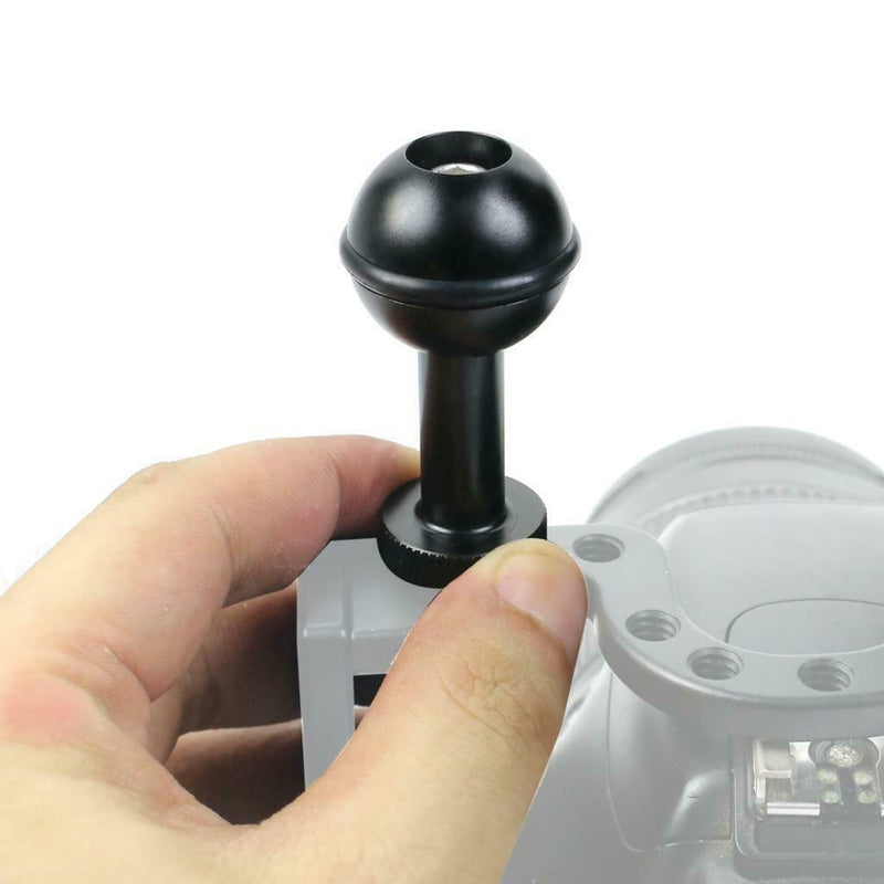 1" Ball Adapter with 1/4" Screw Underwater Housing Camera System Diving Arm