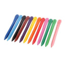 12 Colors Kids Non-toxic Crayons Children Paint Drawing Kindergarten Toys