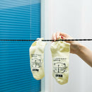 1pc 2.5M Travel Clothesline Outdoor Camping Non-Slip Clothes Line Suction Cup Hn