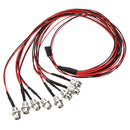 2 Red 2 White 4 Yellow Color LED Light Kit LED Lamp Fit 1/8 1/10 RC Cars Axial