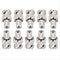 10pcs/Set BNC Male To RCA AV Female Coaxial Connector Adapter For CCTV Camera