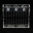 Live Aquairum Plants Grass Crystal Clear Acrylic Cup Holder 10x2.5x8.5cm