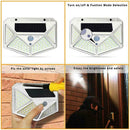 100 LED Solar Power Motion Sensor Wall Lights Outdoor Garden Security Lamps Best