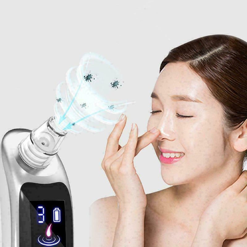 Electric Acne Blackhead Vacuum Cleaner Skin Care Tool Nose Clean Face Pores I0B8