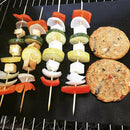 5x Barbecue BBQ Mat Pad Reusable Barbecue Grilling Cooking Baking Picnic Set