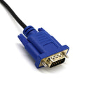 1.8m HDTV Male To VGA 15-pin Male Video AV Adapter Cable For HDTV Set-top