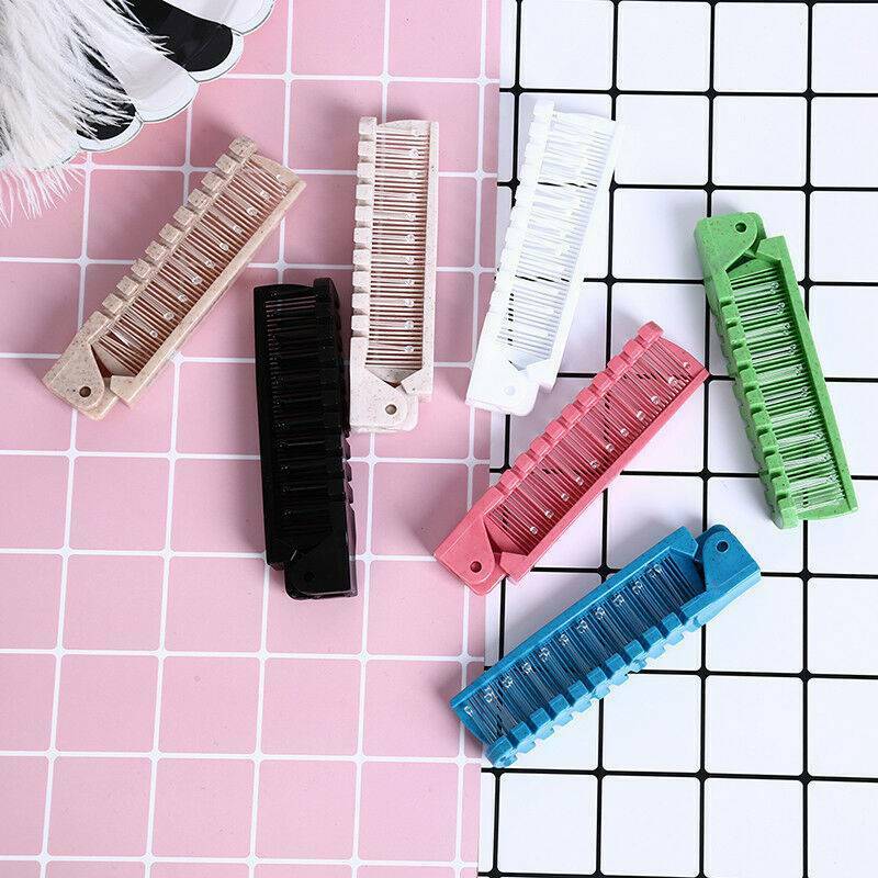 Travel Mini Hair Comb Brush Foldable Massage Hair Comb Anti-static