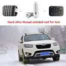 100Pcs 12mm Car SUV ATV Anti-Slip Screw Spin Wheel Socket Snow Tire Spikes Trim