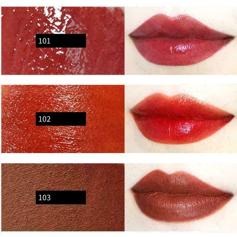 3Pcs Lipstick Makeup Waterproof Long-lasting Moisturizing Non-stic Lipstick F7M3