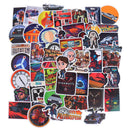 50Pcs Back To The Future Skateboard Anime Movie Stickers Laptop Luggage Deca&+
