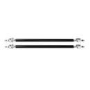 2pcs 200mm Adjustable Front Rear Bumper Lip Splitter Support Bar (Black)