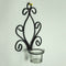 Set of Two, Iron Wall Sconce, Tea Light Candle Sconces, High. Perfect Gift  Q6L8