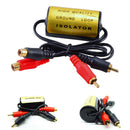Stock Car RCA Amplifier Audio Noise Filter Ground Loop Isolator Suppressor