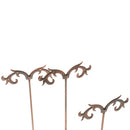 3Pcs/Set Metal Showcase Earrings Jewelry Display Stand Organizer Holder Rack