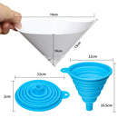 100 Pack 100-Mini Paint Strainers with 1 Pcs Silicone Funnel, Strainer Cone