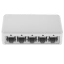 5-Port Fast Ethernet Unmanaged Switch Plug and Play Desktop Ethernet Hub