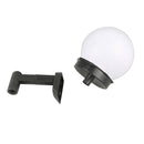 Stairs Yard Waterproof LED Ball Shape Solar Powered Easy Install Wall Light