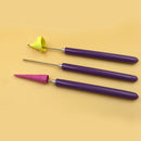 5 in 1 Quilling Tools, 5Pcs Different Size Quilling Slotted Tools Paper Qui H5U9