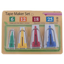 4Pcs/Set Size Fabric Bias Tape Maker Tools Handmade Craft Sewing DIY Ac Cy