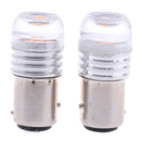 2x 1157 BAY15D P21/5W Led Car Strobe Tail Light BAY Yellow Led Brake Strobe A3C