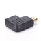 1080P left angle 90 degree male To female HDMI HDTV adapter converter connectolj