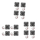 12pieces 12V 3Pin 40mm Mini 4cm Fan Silent Computer Cooler Cooling Fan PC