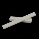 Cattle Bone Blank Saddle+Unslotted Nut Set For Handmade DIY Guitar