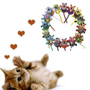 Funny Cat Chew Toys Colorful Canvas Mouse Mice Catmint Catnip Stuffed Cat T U5I9