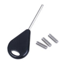Surfboard Fin Key + 3x Grub Screws Surfing Surf Board Accessory for F %o