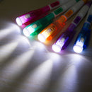 Novelty Ballpoint Pen stationery LED lights Ballpoint pen School supplies Bt3C