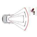 Car Rear View Mirror Convex 3 Sided Panoramic Vision Clip Auto Interior Decor