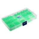 1 Box of Multi Size Oval Glow Rig Beads Sea Fishing Lure Floating Tackles