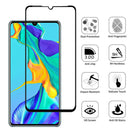 For Huawei P30 Full Cover Screen Protector 9D Tempered Glass Film Anti-Scratch