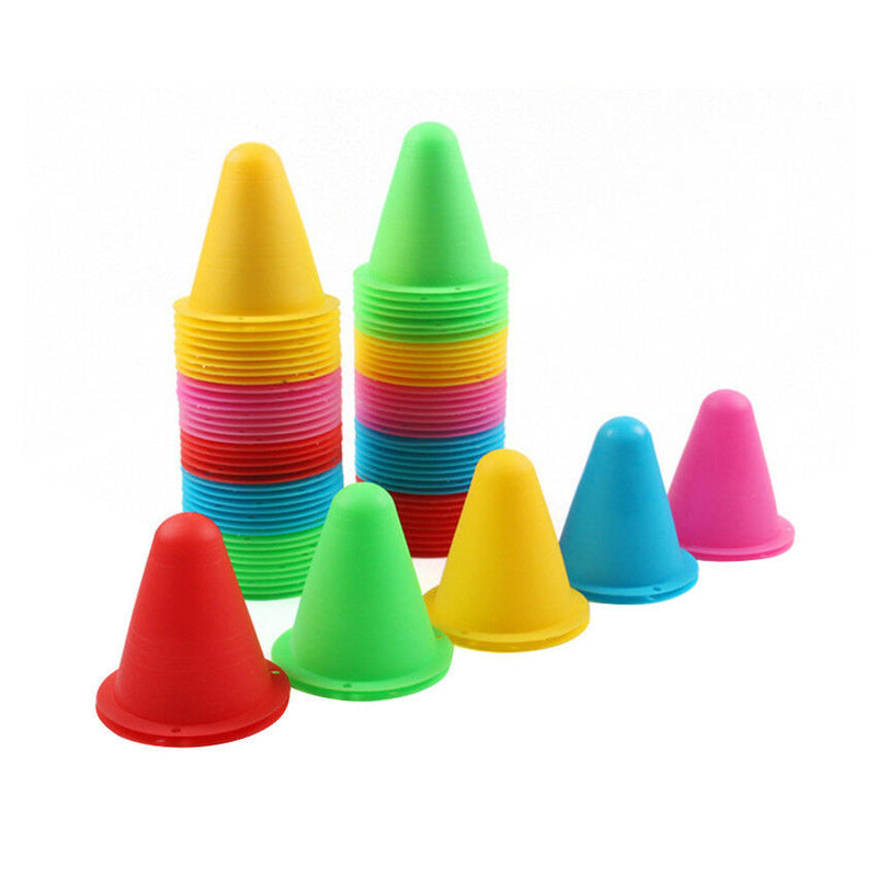 10xSoccer Training Football Scoreboard sign of buckets triangle bucket road cone