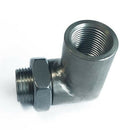 Durable Car O2  Angled Extender Adapter M18 x1.5,Polished Front Surfaces,Easy to