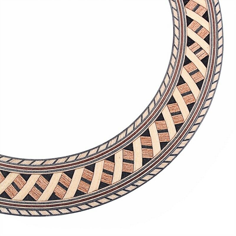 Classical Guitar Wood Inlay Soundhole Rosette Inner Dia 93Mm