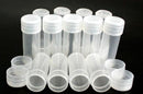 100pcs 5ml Plastic Small Bottle Vial Storage Container Sample Sollect