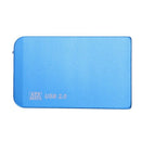 2.5 "USB 2.0 External enclosure for 9.5 mm and 7 mm 2.5" SATA HDD and SSD h