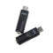 2x 3.5mm*1.1mm Female To Micro USB 5 Pin Male DC  Converter Charger Adapter M&O