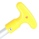 1x Aluminum Alloy Foldable Canoeing Kayak Paddles Oars Accessories Yellow