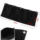 4 Pockets Vertical Garden Wall Planter Hanging Planting Flowers Bag FOR HerbsOZ