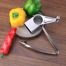 Stainless Steel Cheese Grated Slicer Hand Rotatable Ginger Cutter Tool