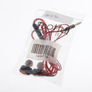 Dual-Action-Coil Earphone With Heavy Bass In-Line Control Noise-isolating