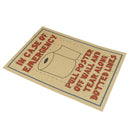 retro toilet decorative bar funny poster toilet decor painting wall sticke BX