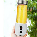 Usb Rechargeable Smoothie Blender 380Ml Glass Smoothie Blender Juicer Easy